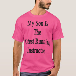 Mein Sohn ist der süßeste Lauflehrer T-Shirt