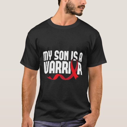 Mein Sohn ist ein Erzfeind, das Anämie-Bewusstsein T-Shirt (Vorderseite)