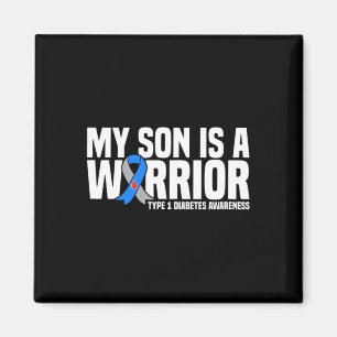 Mein Sohn ist ein Krieger Typ 1 Diabetes Bewusstse Magnet