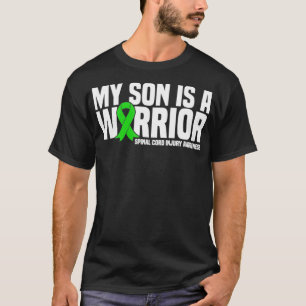 Mein Sohn ist ein Krieger-Wirbelstürme-Verletzung T-Shirt