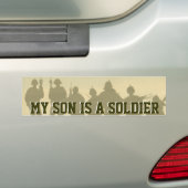 MEIN SOHN IST EIN SOLDAT-ARMEE-AUTOAUFKLEBER AUTOAUFKLEBER (Auf Auto)