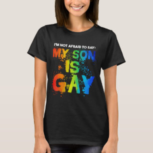 Mein Sohn ist Gay Pride Monat LGBT LGBTQ Mama T-Shirt
