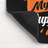 Mein Sohn ist mein Helden, der Leukämie Krebs-Bewu Mousepad (Ecke)