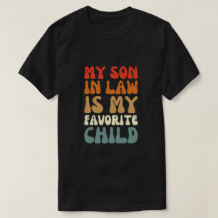 mein Sohn ist mein Lieblingskind - Funny Family T-Shirt