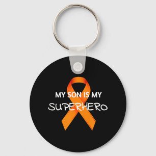 MEIN SOHN IST MEIN SUPERHERO LEUKEMIA BEWUSSTSEIN SCHLÜSSELANHÄNGER