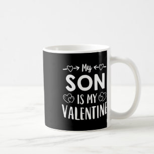 Mein Sohn ist mein Valentins-Shirt Süße Mom Dad Va Kaffeetasse
