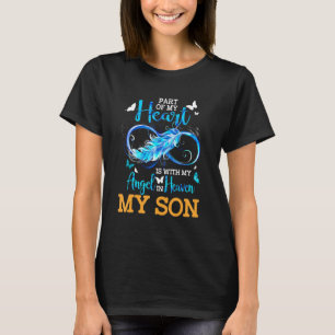 Mein Sohn ist mein Wächter-Engel in den Erinnerung T-Shirt