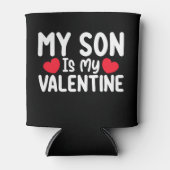 Mein Sohn ist meine Liebe Vater-Familie für Valent Dosenkühler (Vorderseite)