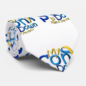 Mein Sohn ist perfektes Down-Syndrom Bewusstsein Krawatte (Gerollt)