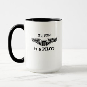 Mein Sohn ist Pilot Tasse