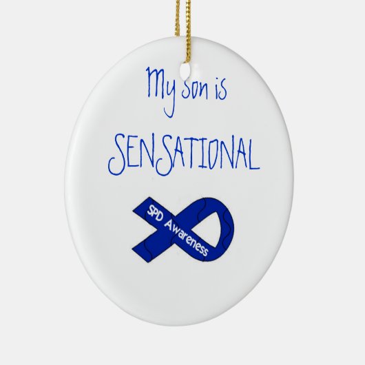 Mein Sohn ist sensationelle Keramikornament (Rechts)