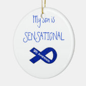 Mein Sohn ist sensationelle Keramikornament (Links)