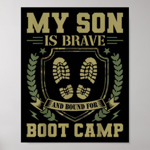 Mein Sohn ist tapfer und auf dem Weg in das Bootca Poster