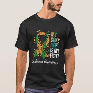 Mein Sohn kämpft gegen Leukämie, das Bewusstsein f T-Shirt