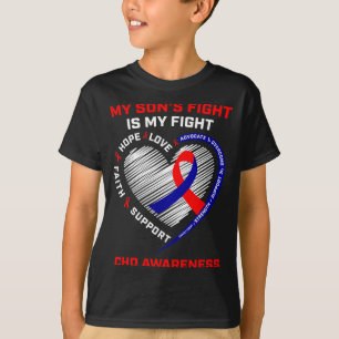 Mein Sohn kämpft, ich kämpfe - CHD-Herzkrankheit-B T-Shirt