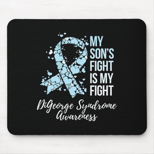 Mein Sohn kämpft mit der Aware für mein Gefechtsdi Mousepad (Vorne)