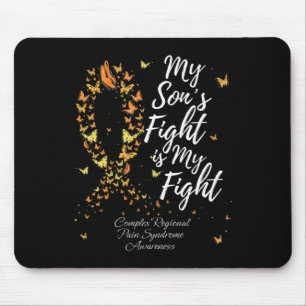 Mein Sohn kämpft mit meinem Kampfflugzeug Mousepad