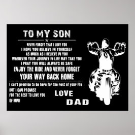 Mein Sohn Liebe Vater Poster