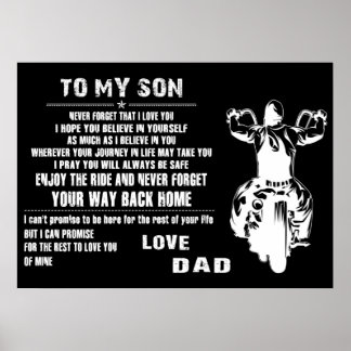 Mein Sohn Liebe Vater Poster