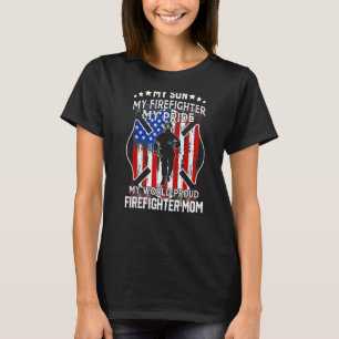 Mein Sohn, mein Feuerwehrmann, mein Stolz auf mein T-Shirt