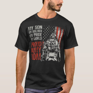 Mein Sohn, mein Soldat Hero Proud Army Mama uns Mi T-Shirt