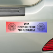 Mein Sohn schützt Ihre Freiheit Autoaufkleber (Auf Auto)