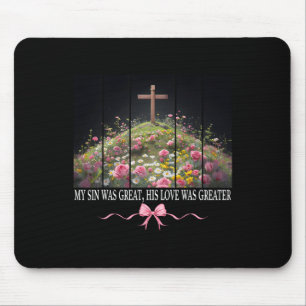 Mein Sohn war großartig, er ist Ostercoquette Chri Mousepad