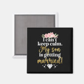 Mein Sohn wird Mutter der Mama heiraten Magnet (Vorderseite/Rückseite)