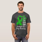 Mein Söhnenkampf ist meine traumatische Gehirnverl T-Shirt (Vorne ganz)