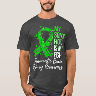 Mein Söhnenkampf ist meine traumatische Gehirnverl T-Shirt