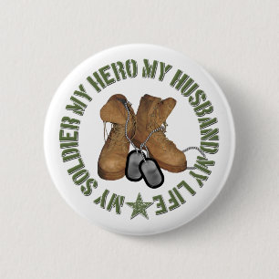 Mein Soldat mein Held mein Ehemann MyLife Button