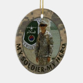 Mein Soldat mein Keramikornament (Rechts)