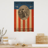 Mein Soldat Poster (Küche)