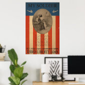 Mein Soldat Poster (Heimbüro)