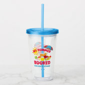 Mein Sommer ist bei Dustin Stevens gebucht Acryltrinkbecher (Vorderseite)