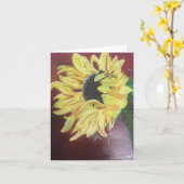 Mein Sonnenschein, mit Text, 4 Zoll x 5,6 Zoll Kar Karte (Gelbe Blume)