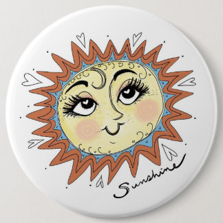 Mein Sonnenschein-Spaß-Illustration Button