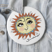 Mein Sonnenschein-Spaß-Illustration Button (Beispiel)