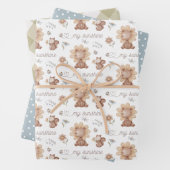 Mein Sonnenschutzpapier-Flachblatt-Set von 3 Geschenkpapier Set (Beispiel)