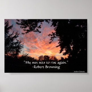 Mein Sonnenuntergang Poster