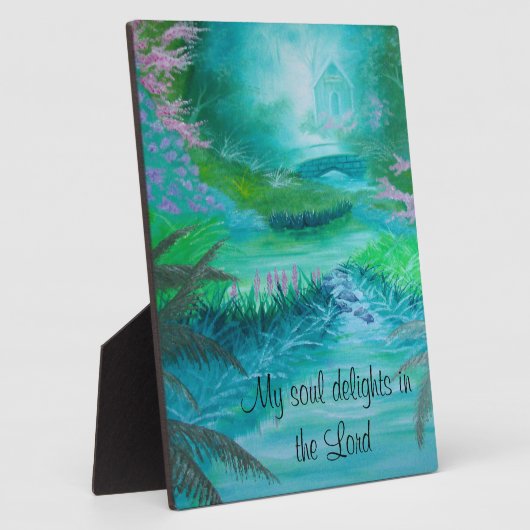 Mein Soul erfreut sich am Herrn Fotoplatte (Seite)