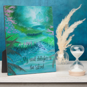 Mein Soul erfreut sich am Herrn Fotoplatte