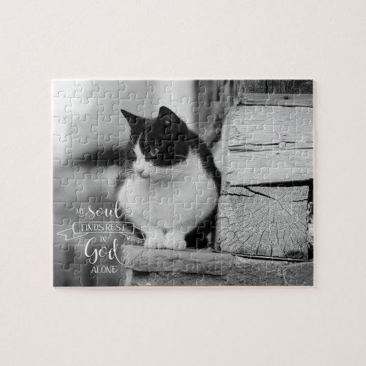 Mein Soul findet Erholung - Ps-62:1 Puzzle (Horizontal)