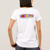 "Mein Soul wird durch Nadel und Faden gefüttert" T-Shirt (Rückseite)