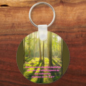 Mein Soul wird froh im Herrn sein. Faith Schlüsselanhänger (Vorderseite)