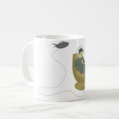 Mein Space-Becher Kaffeetasse (Vorderseite Links)