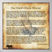 Mein Spanisches Tagesgebet Sammlungspaket 8x10 Poster (Vorne)