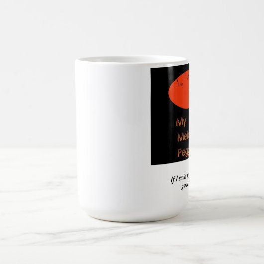 Mein Spaß-Meter wird verdübelt! Kaffeetasse (Mittel)