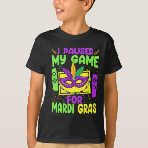 Mein Spiel für Mardi Gras Video Game Gamer Con ges T-Shirt