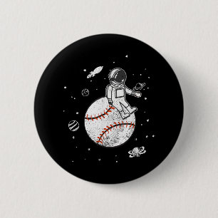 Mein Spiel ist aus dieser Welt! Baseball Spaceman Button